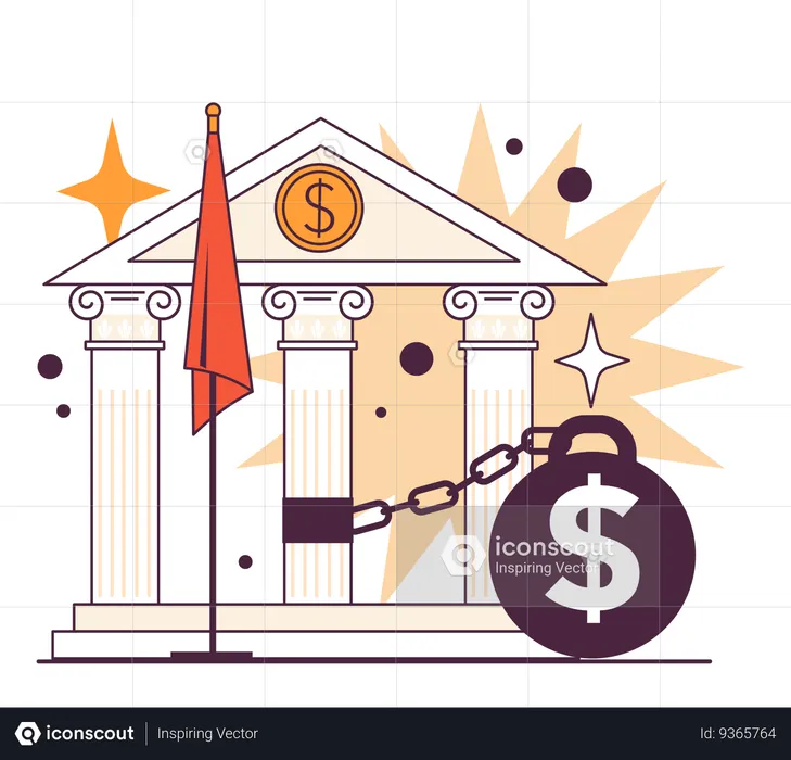 Rising government debt as a recession indicator National debt  Illustration