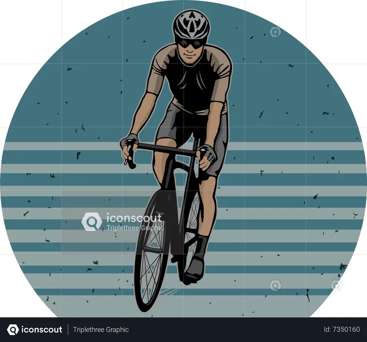 Road Bike  Illustration