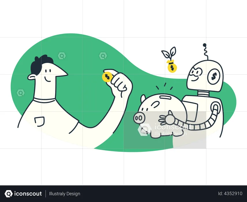 Robo Advisor  Illustration