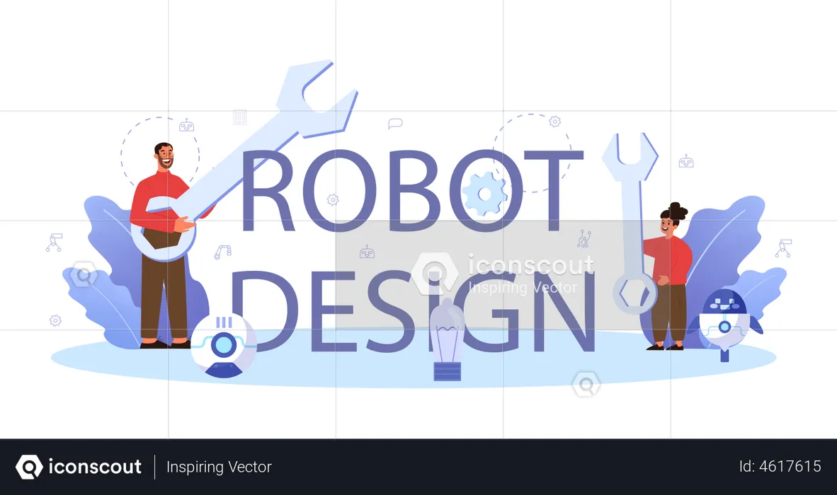 Robot design  Illustration