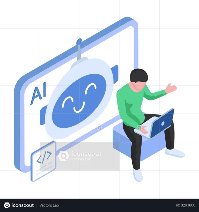 Robot Programming  Illustration