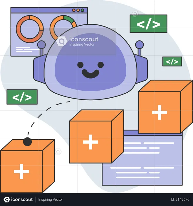 Robot programming  Illustration
