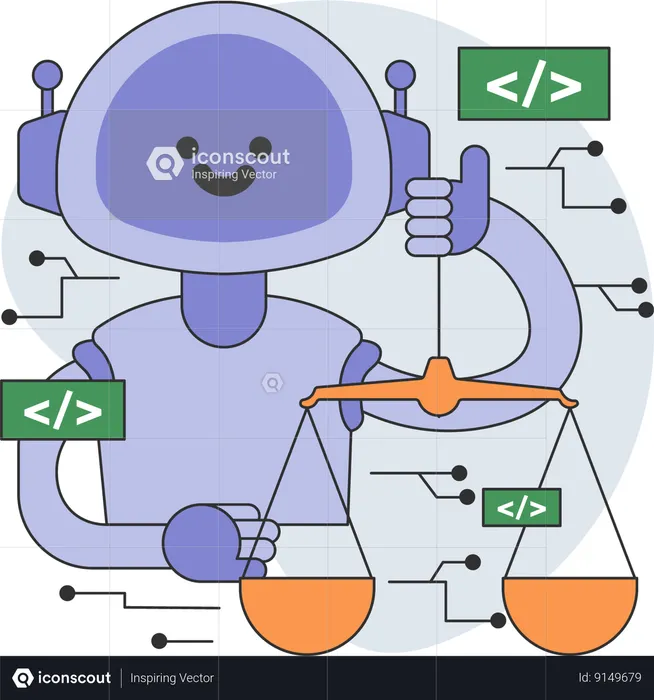 Robotic coding  Illustration