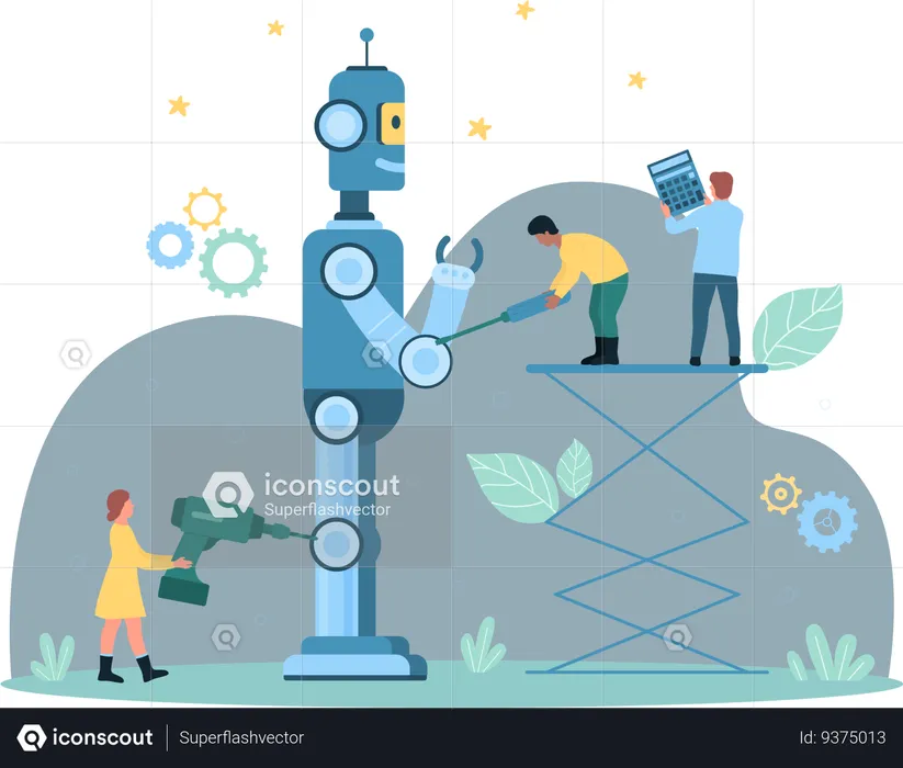 Robotic development  Illustration
