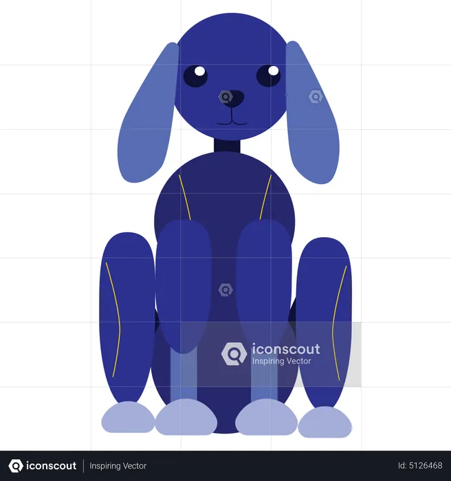 Robotic Dog  Illustration