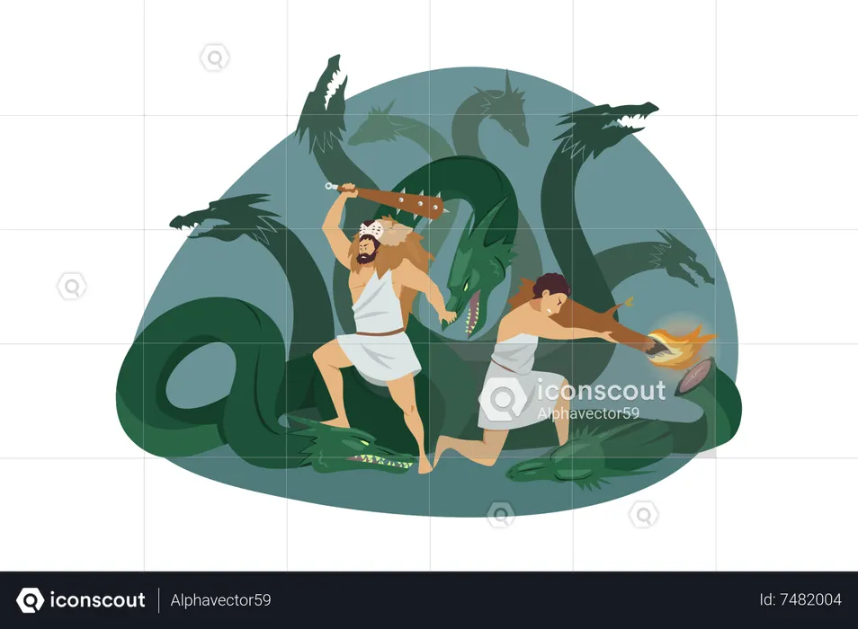 Roman Character  Illustration