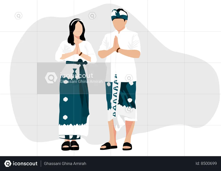 Ropa de Bali  Ilustración