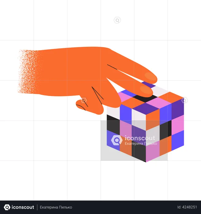 Rubik's cube  Illustration
