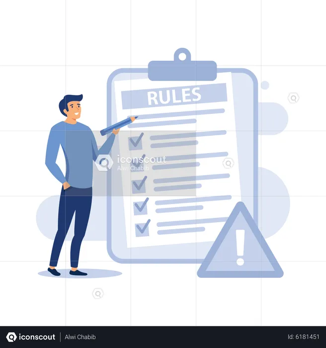 Rules and regulations  Illustration