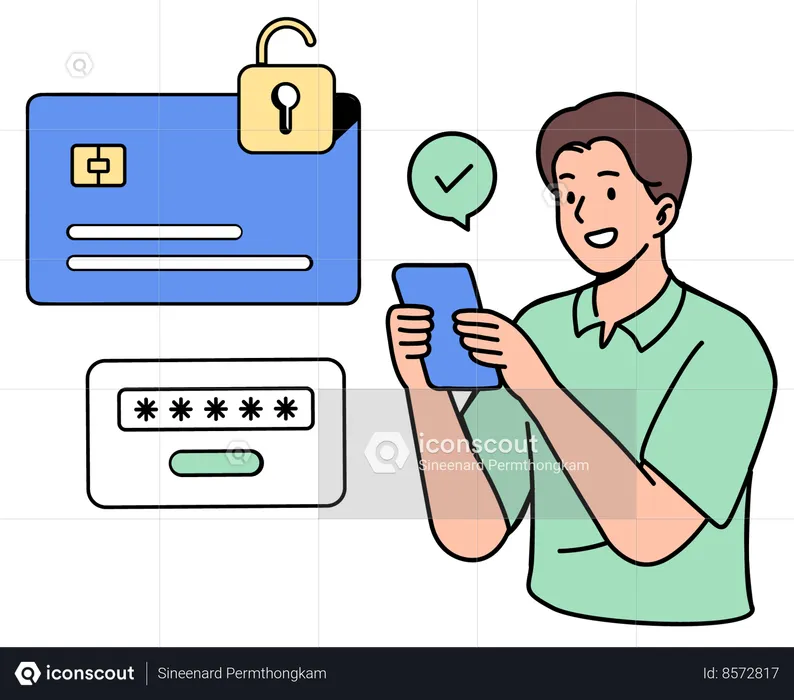 Safe transactions  Illustration