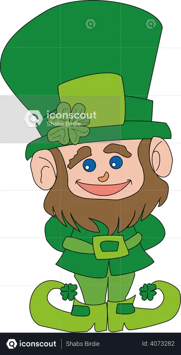 Saint Patrick  Illustration