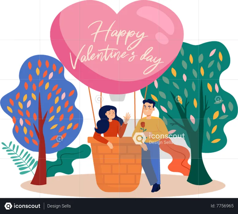 Saint Valentin  Illustration