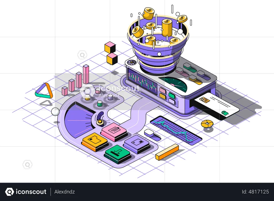 Sale funnel  Illustration