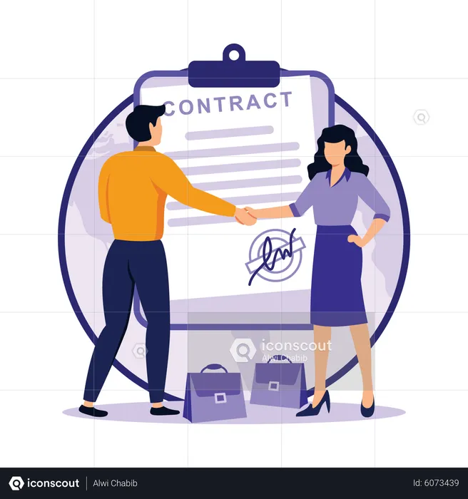 Sales contract term  Illustration