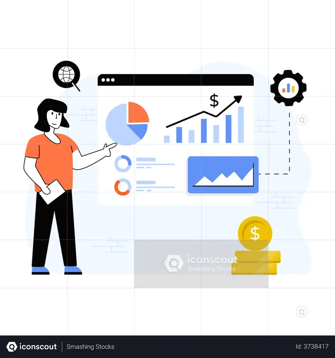 Sales Management  Illustration