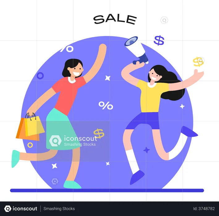 Sales Promotions  Illustration