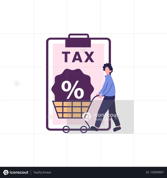 Sales Tax  Illustration