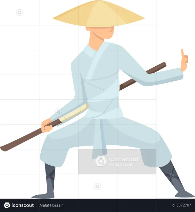 Samurai  Illustration