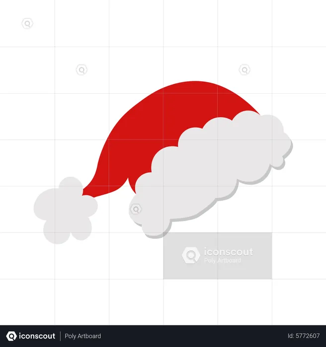Santa claus hat  Illustration