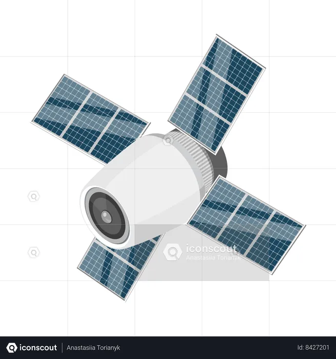 Satellite  Illustration