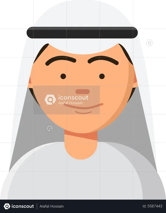 Saudi Male  Illustration