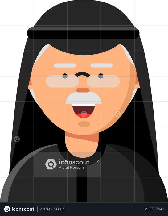 Saudi schlecht  Illustration