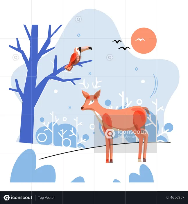 Sauver la faune  Illustration