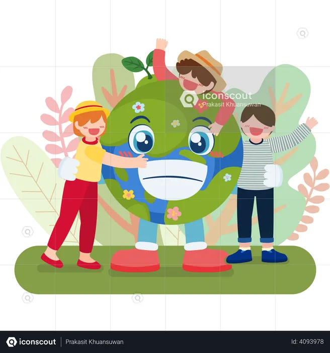 Save Earth  Illustration