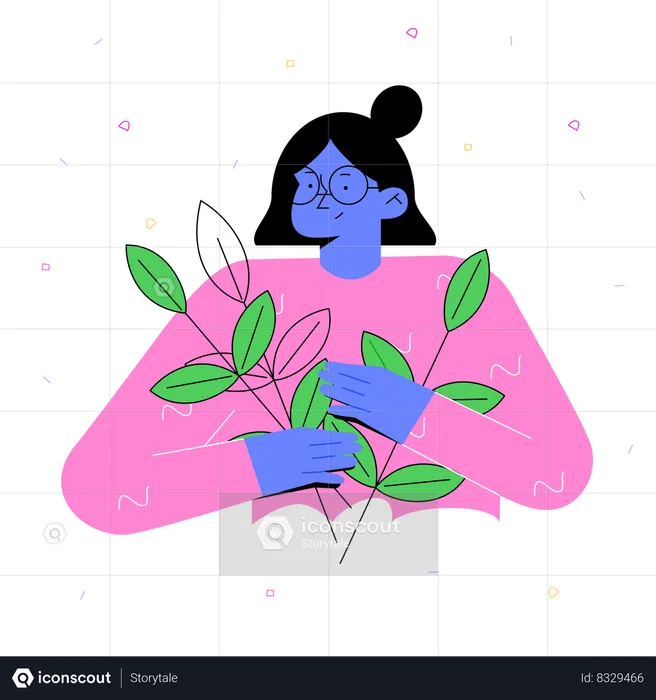 Salvar plantas  Ilustração