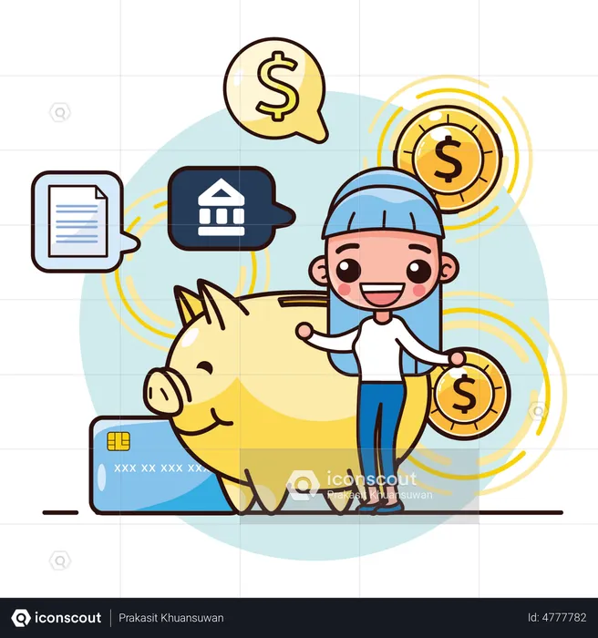 Savings Account Contract  Illustration