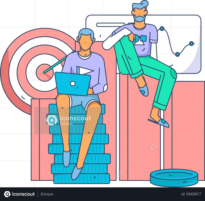 Scaling Business  Illustration