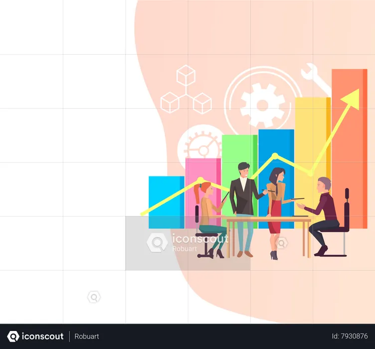 Scaling your business  Illustration