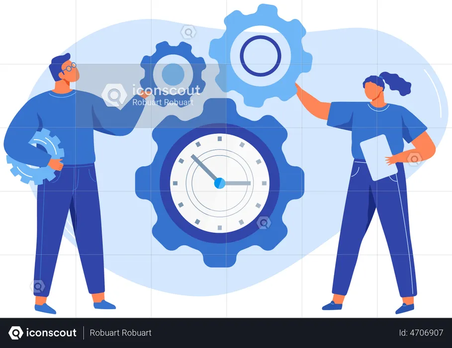 Schedule management  Illustration