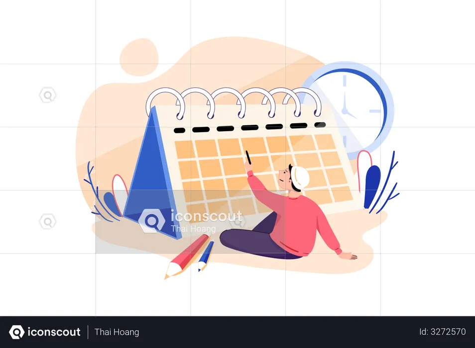 Schedule Management  Illustration