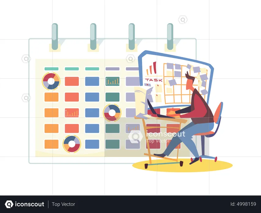 Schedule Management  Illustration