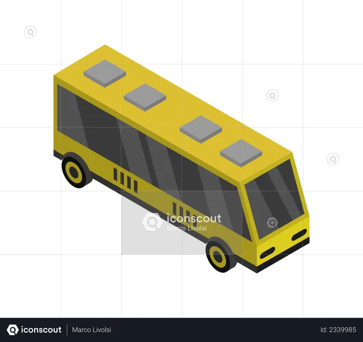 School Bus  Illustration