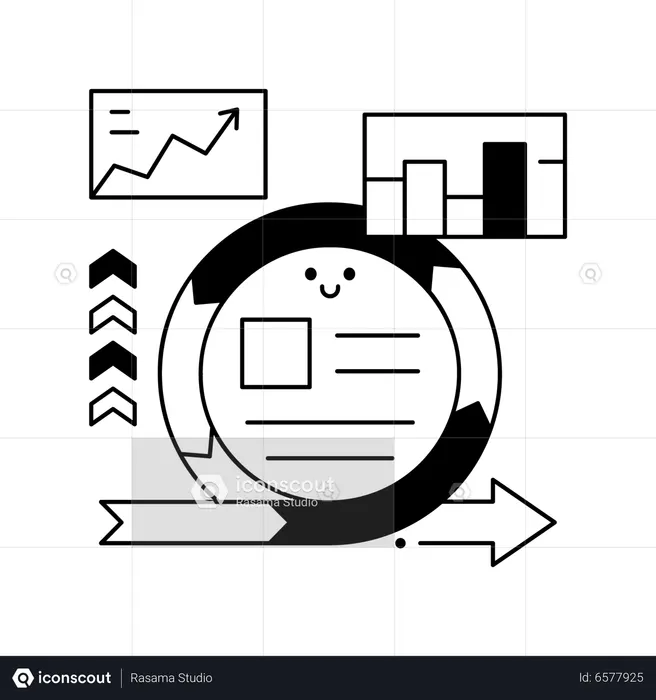 Scrum Agile  Illustration