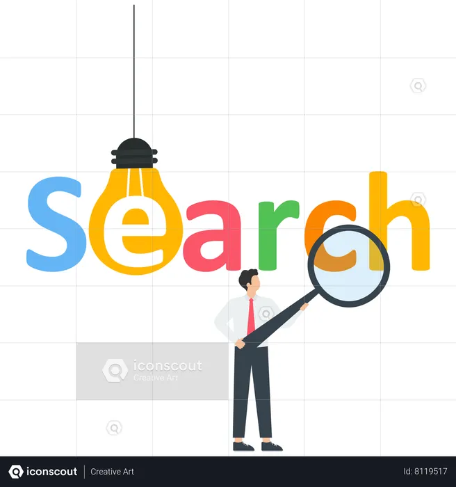 Search  Illustration