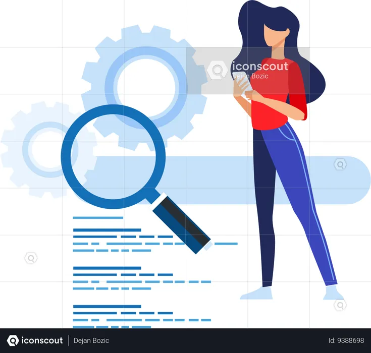 Search engine optimization  Illustration