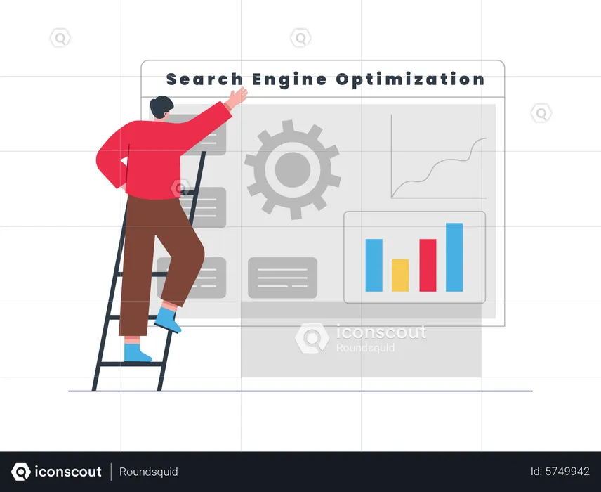 Search Engine Optimization  Illustration