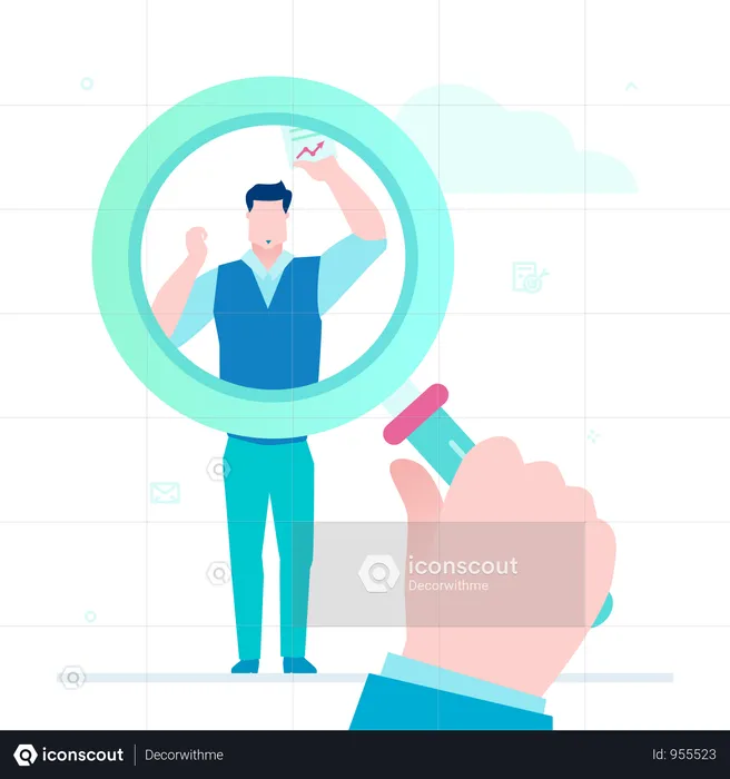 Search For Candidate  Illustration