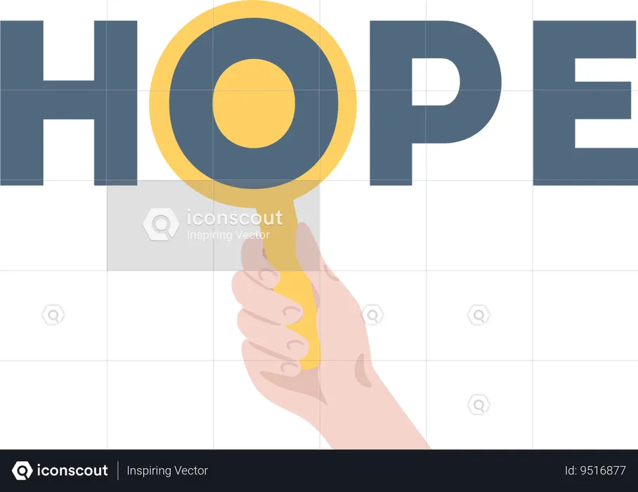 Search for hopes  Illustration