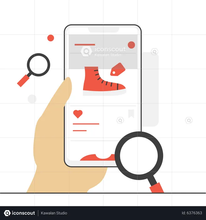 Search Items  Illustration