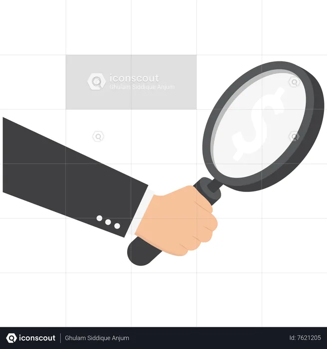 Searching for investment opportunity  Illustration