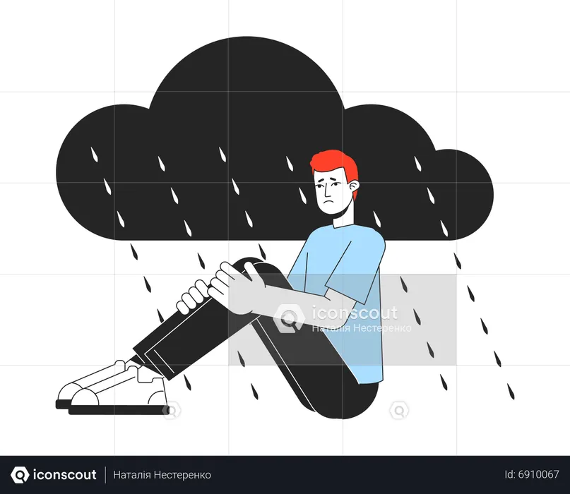 Seasonal affective disorder  Illustration