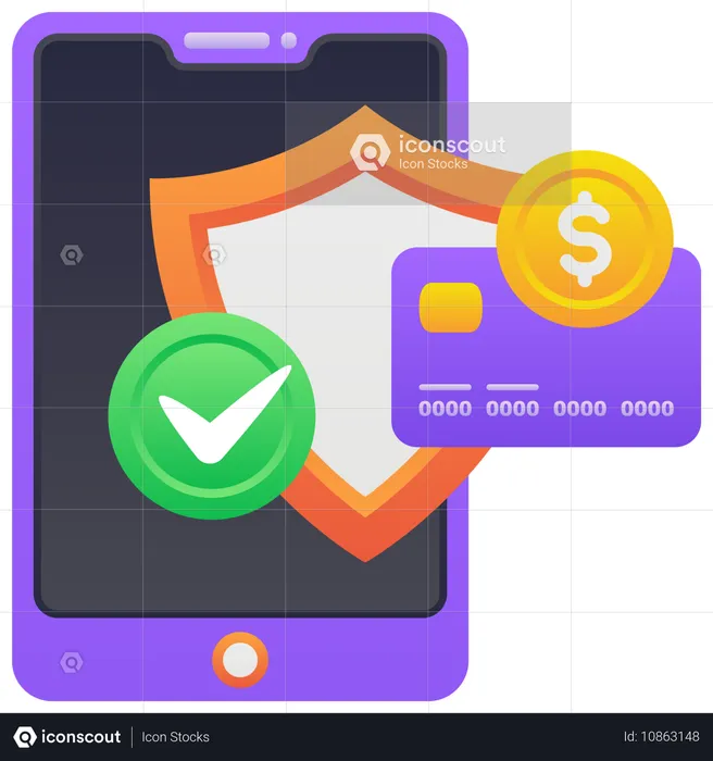 Secure Payment  Illustration