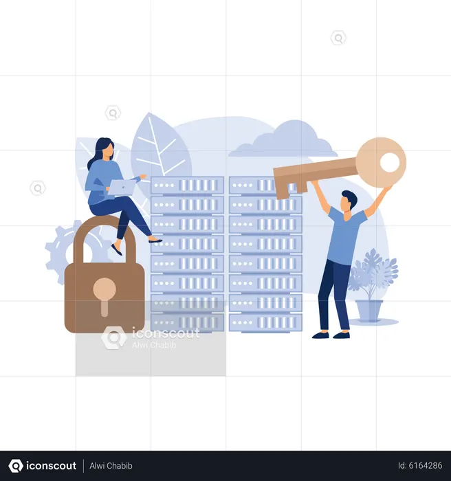 Sécurité du serveur de base de données  Illustration