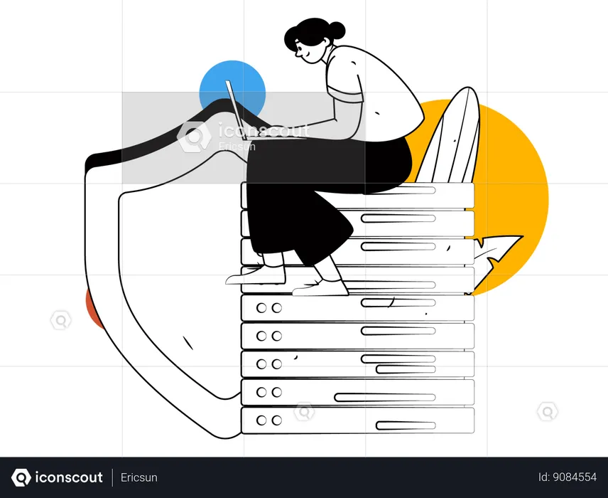 Segurança de banco de dados  Ilustração