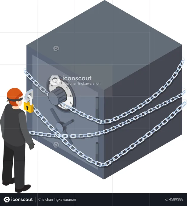 Seguridad financiera  Ilustración