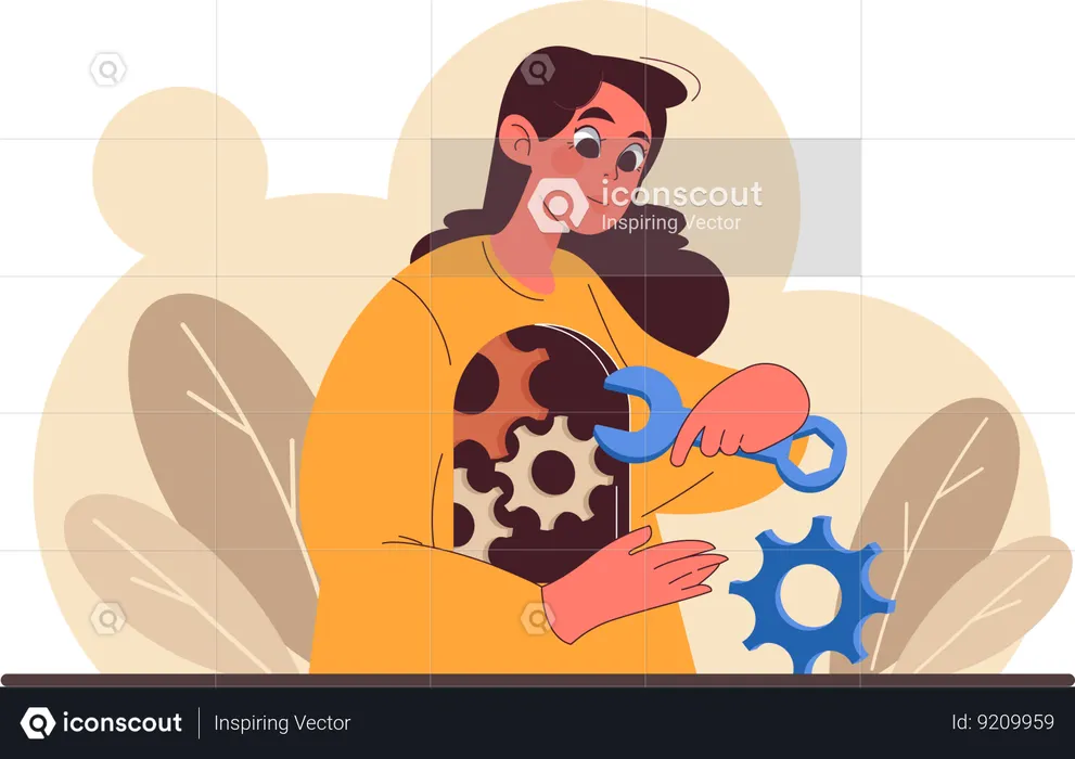 Self control  Illustration